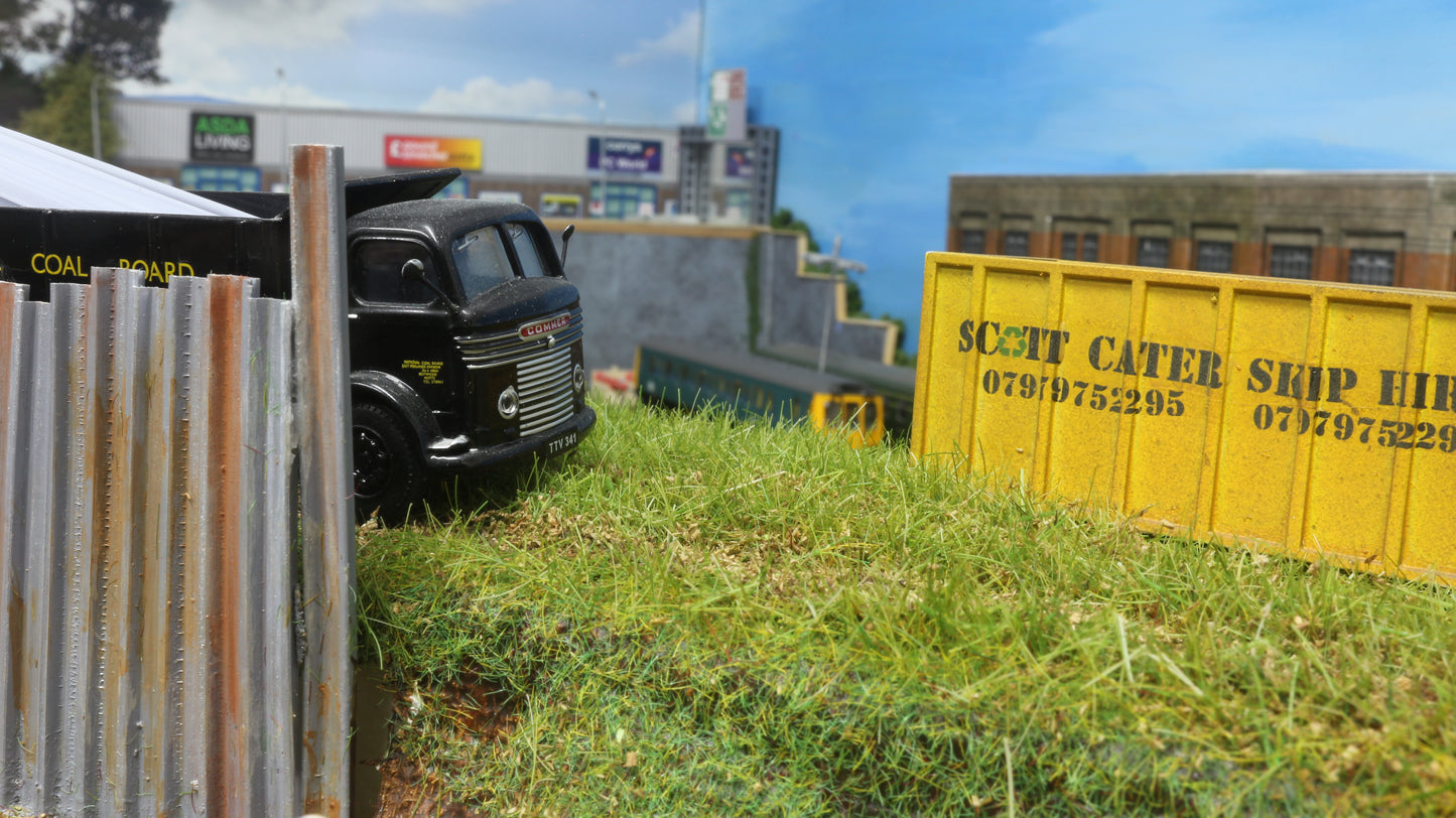 OO Gauge Steel pilings pack of 10