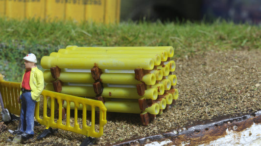 OO Gauge underground pipes stack of 16