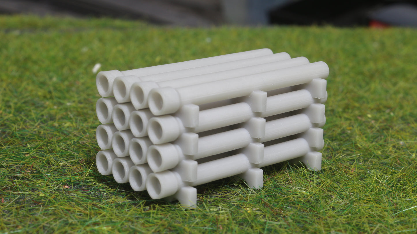 OO Gauge underground pipes stack of 16