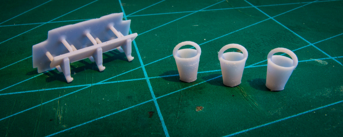 Platform Fire BucketsSTL Download