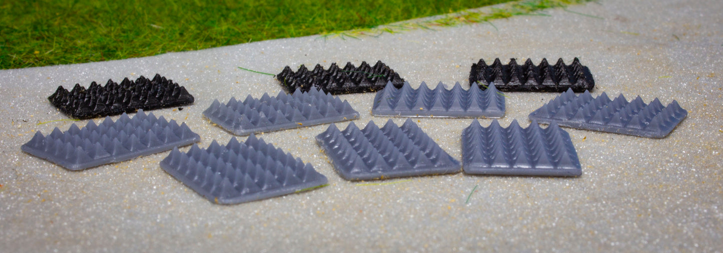 OO, TT & N Gauge Railway Anti Trespass Mats Pack of 18