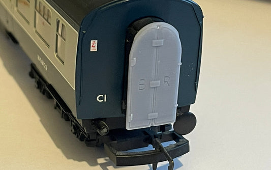OO End coach door blanks for Hornby coaches