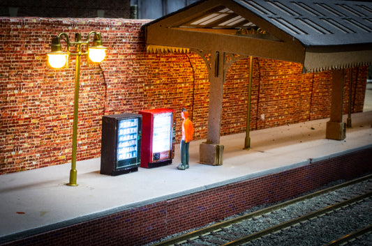 OO Gauge Vending machine with LED illumination