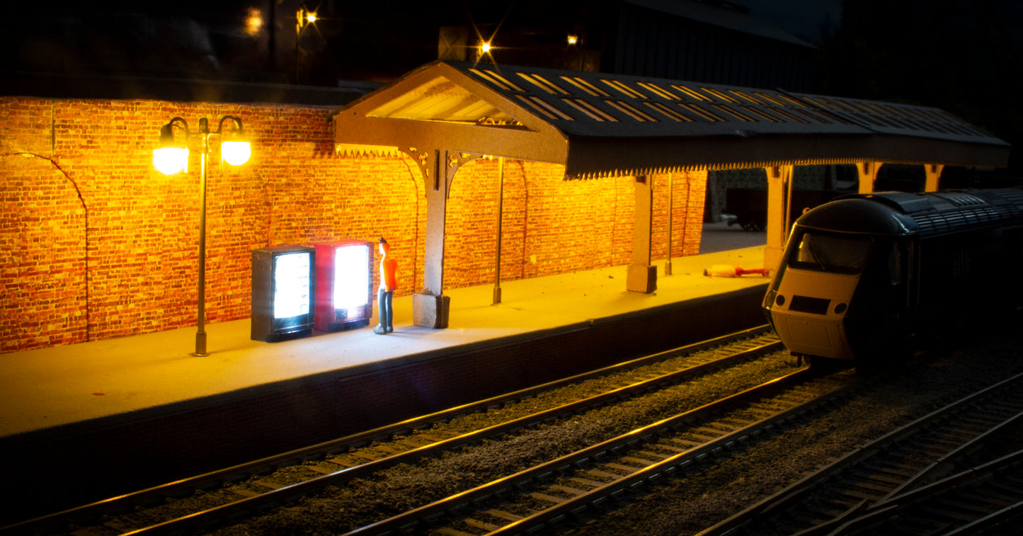 OO Gauge Vending machine with LED illumination