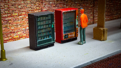 OO Gauge Vending machine with LED illumination