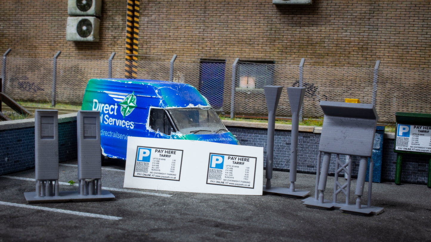 OO, TT and N Gauge Pay and Display
