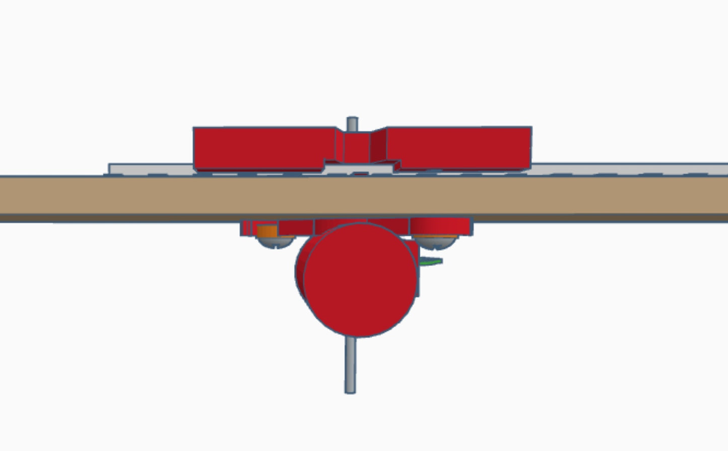 OO Gauge Peco Twistlock point motor guide jig