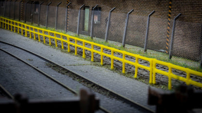 OO Gauge yellow TMD style railings