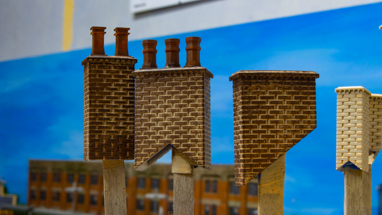 Chimneys STL Digital Download