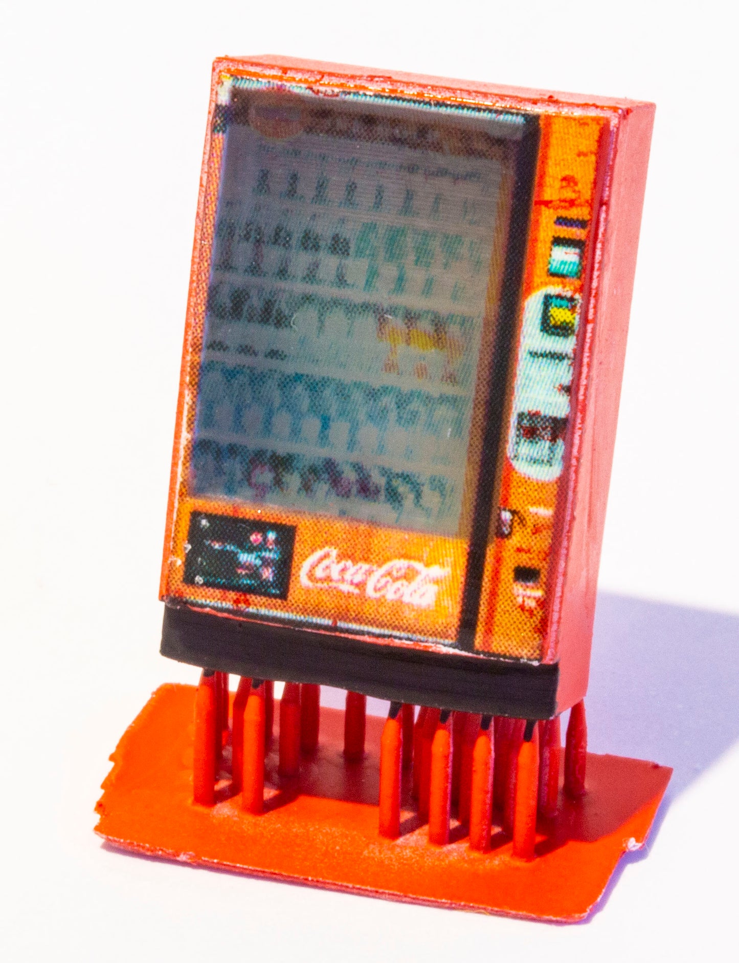 OO Gauge Vending machine with LED illumination