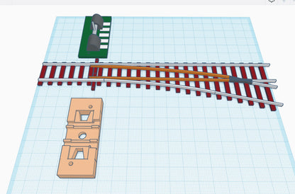 OO Gauge point motor guide for SEEP point motors