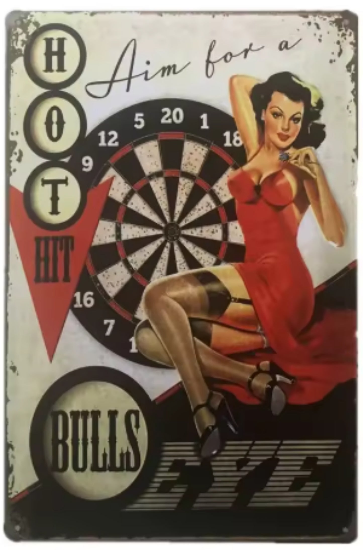 Replica Vintage USA Gas Station Signs (A6 150mm x 100mm)