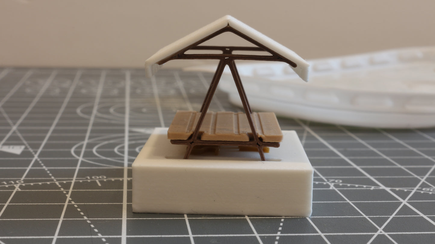 OO Gauge Market Stalls