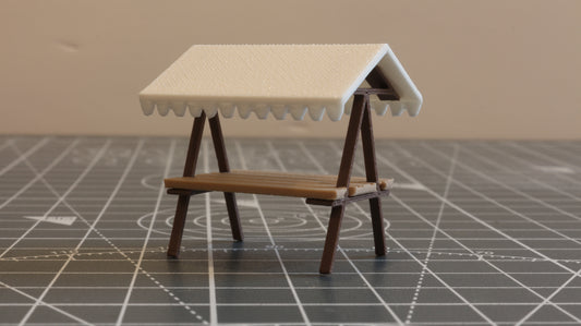 OO Gauge Market Stalls