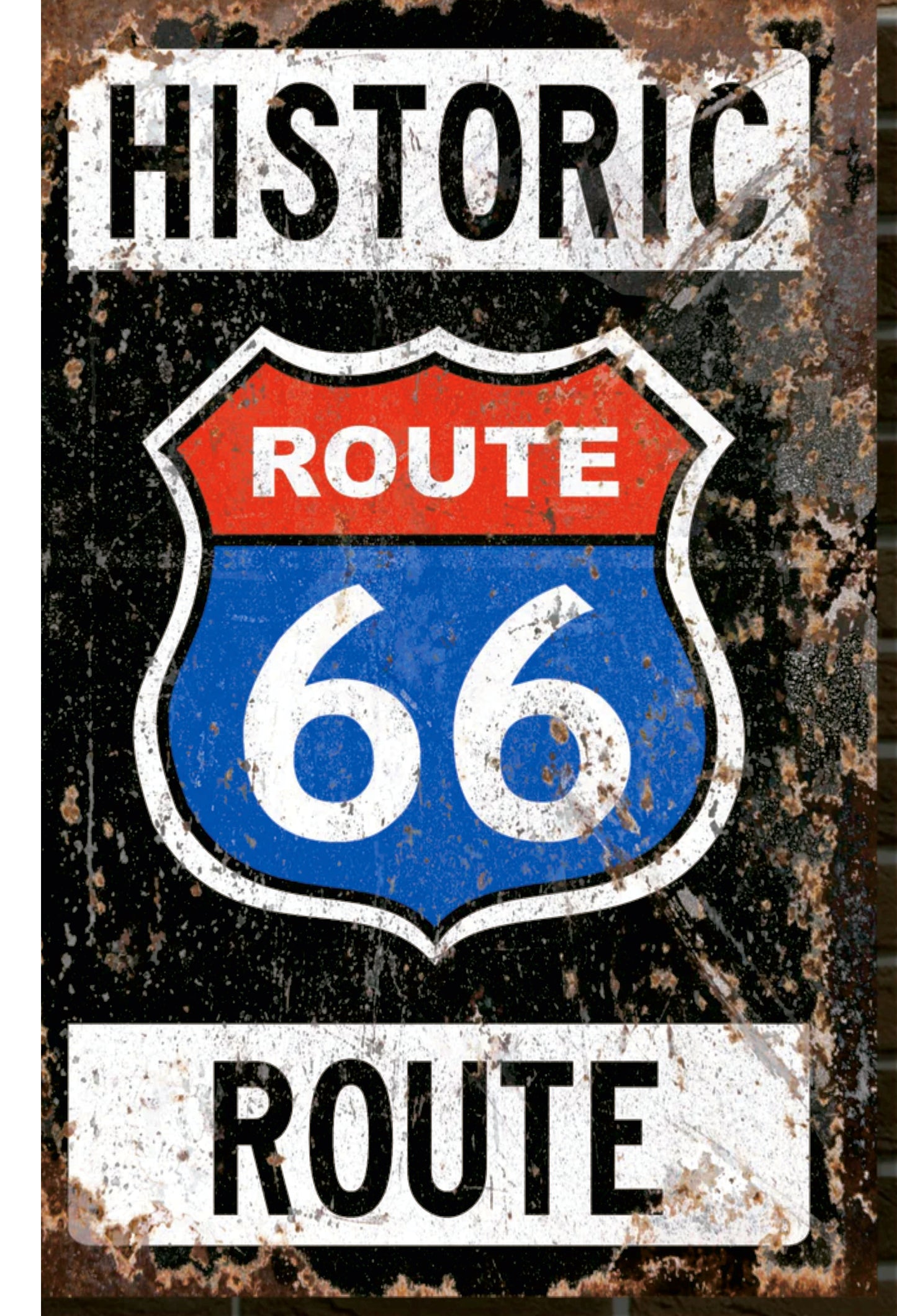 Metal vintage signs (A5, 200mm x 150mm)