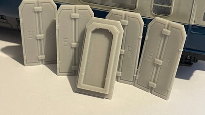 OO End coach door blanks for Hornby coaches