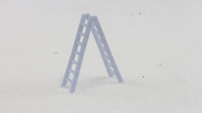 OO Gauge Folding Step Ladders (Pack Of 3)