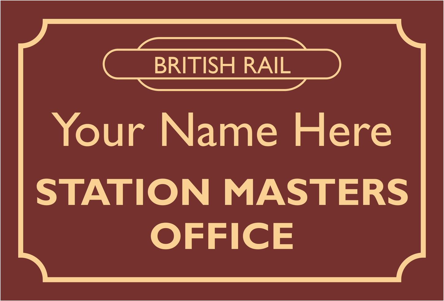 Personalised Aluminium Signs